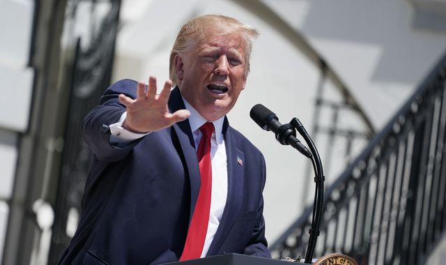 Donald Trump tells race row opponents: 'You can leave the US'