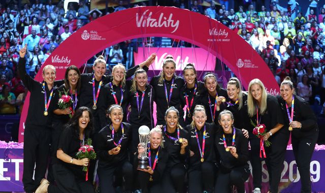New Zealand beat Australia 52-51 to win Vitality Netball World Cup