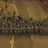 Riot police line up in Hong Kong during latest protests