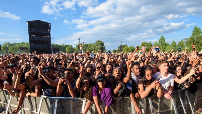 Embargoed to 0001 Monday June 10 File photo dated 8/7/2018 of the crowd at the Wireless Festival, in Finsbury Park, north London. Festival-goers and sports fans are being warned to avoid buying fake tickets, after scam victims lost more than 1.6 million in a year.