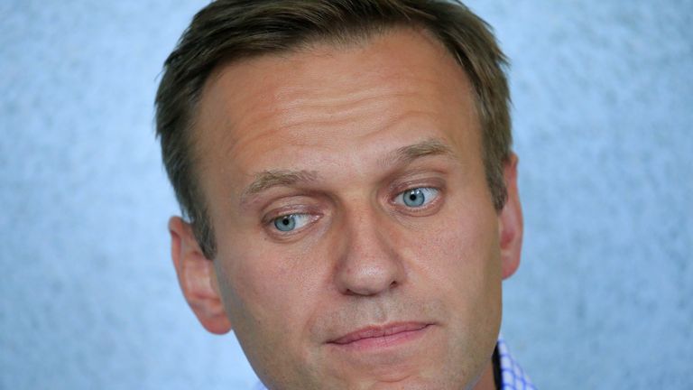 Alexei Navalny believes he was poisoned by an unknown toxic substance