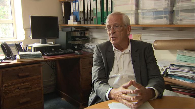 Professor Julian Peto says the campaign to remove all asbestos from schools could cause more deaths