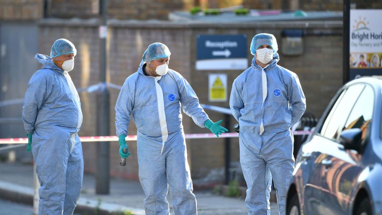 Man Dies After Being Stabbed In Broad Daylight | UK News | Sky News