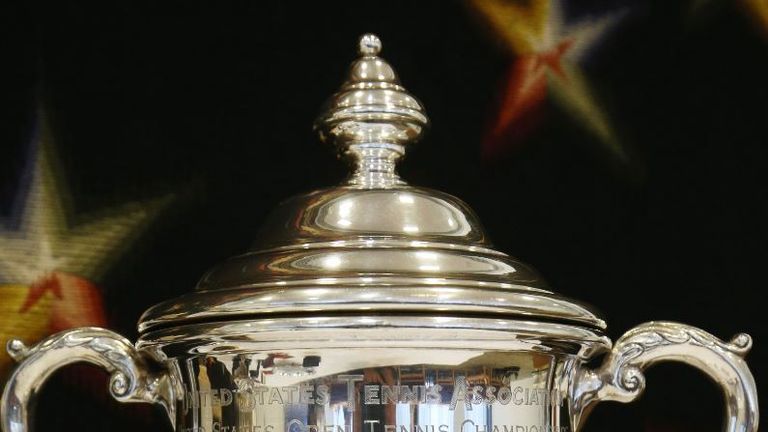 Becker is selling his US Open trophy