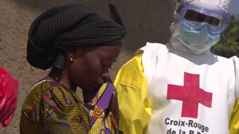 Family members are not allowed to get close to the bodies of those they have lost to Ebola