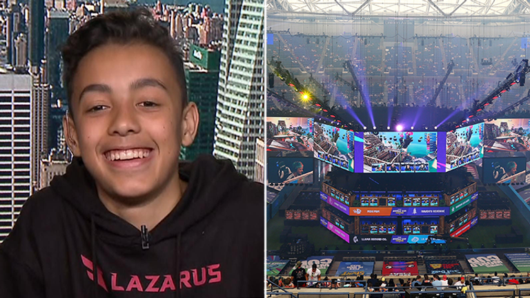 Fortnite World Cup Jaden Ashman S Mum Worried About How Much He