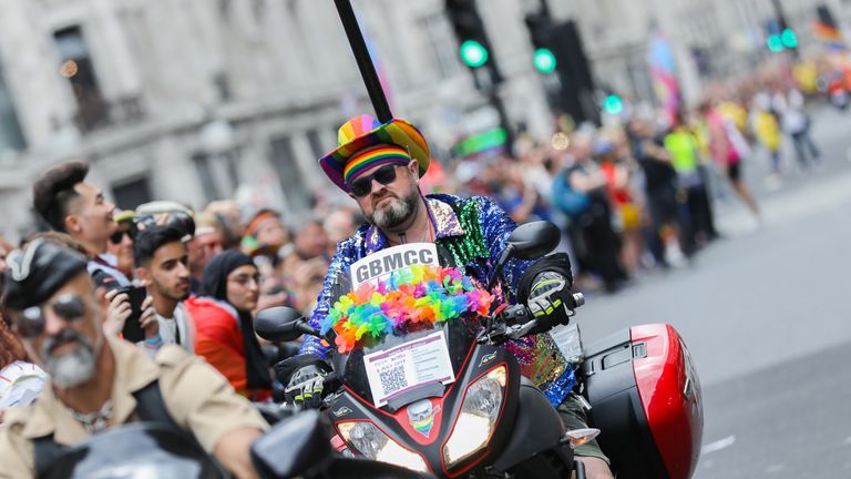 London&#39;s Pride parade