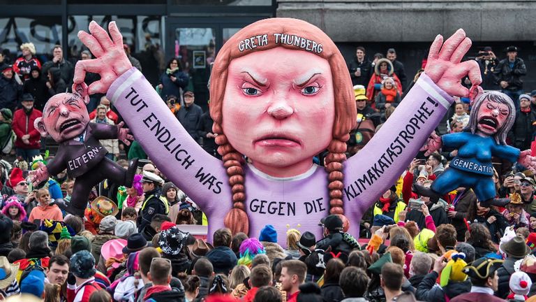 Greta Thunberg has inspired young people to act to tackle climate change