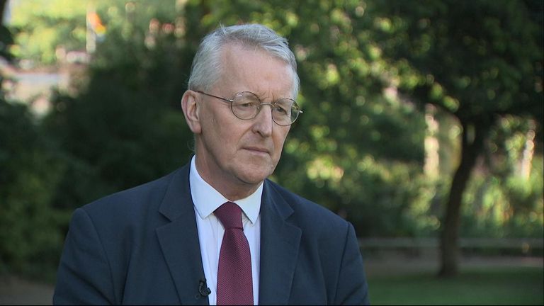 Hilary Benn says there is no mandate for a no-deal Brexit