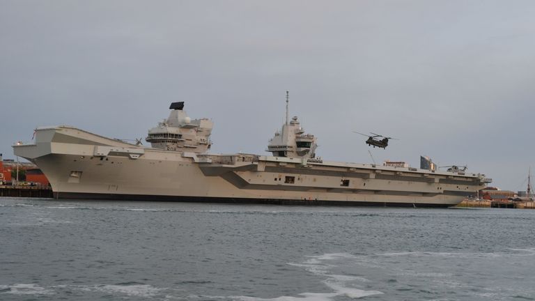 Hms Queen Elizabeth: Sailors 'were At Risk Of Drowning' After 'major 