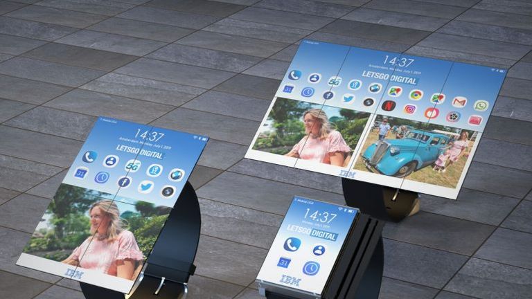 IBM has patented a watch which unfolds into a tablet. Pic: Let&#39;sGoDigital