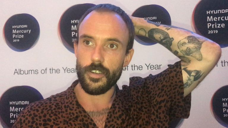 Idles&#39; lead vocalist Joe Talbot said it feels &#34;magical&#34; to be nominated for 2019 Mercury Music Prize. 