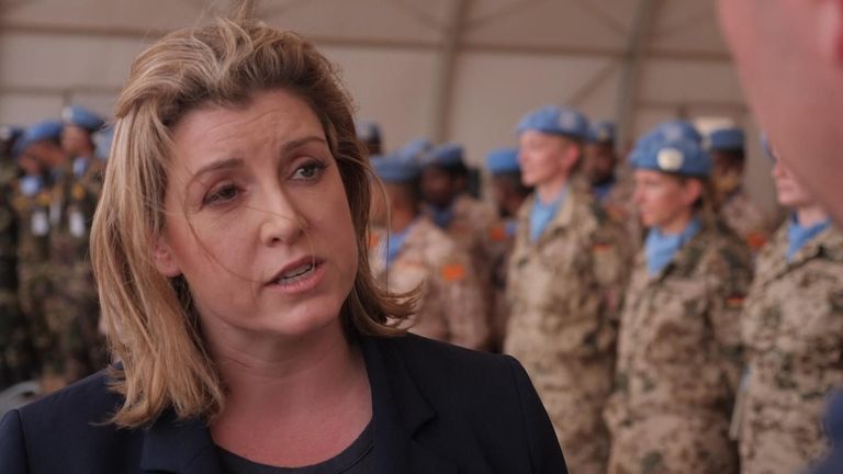 Defence secretary Penny Mordaunt MP said the Iranian seizure of the British-flagged oil tanker as a 'hostile and agressive act'