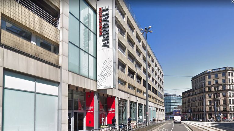 Manchester Arndale shoppers flee after police alerted to 'topless man