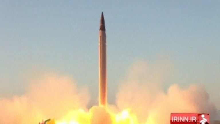 Iran reportedly launched a missile on Wednesday