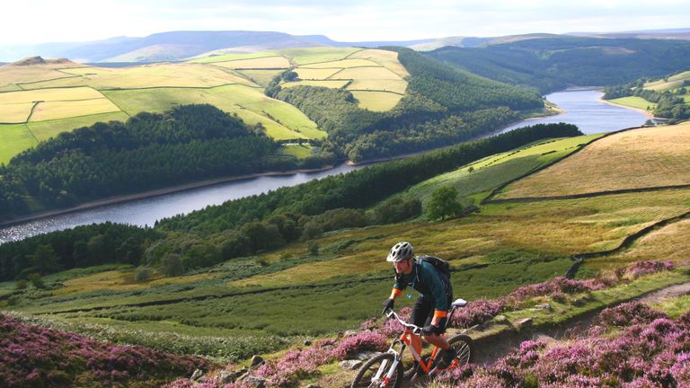 The Peak District is full of popular cycling trails. File pic