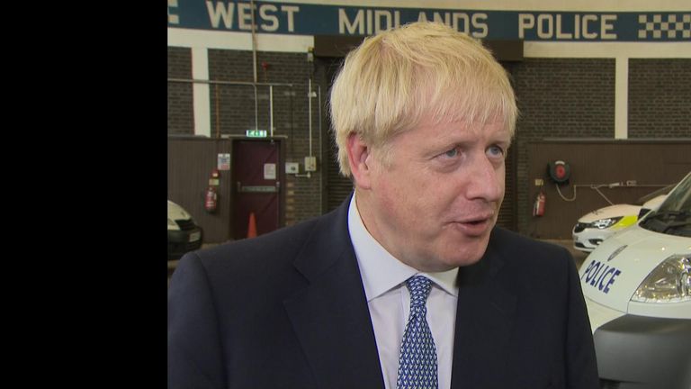Johnson 'absolutely' rules out election before Brexit delivered