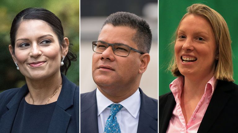 Priti Patel, Alok Sharma and Tracey Crouch are all tipped for promotions