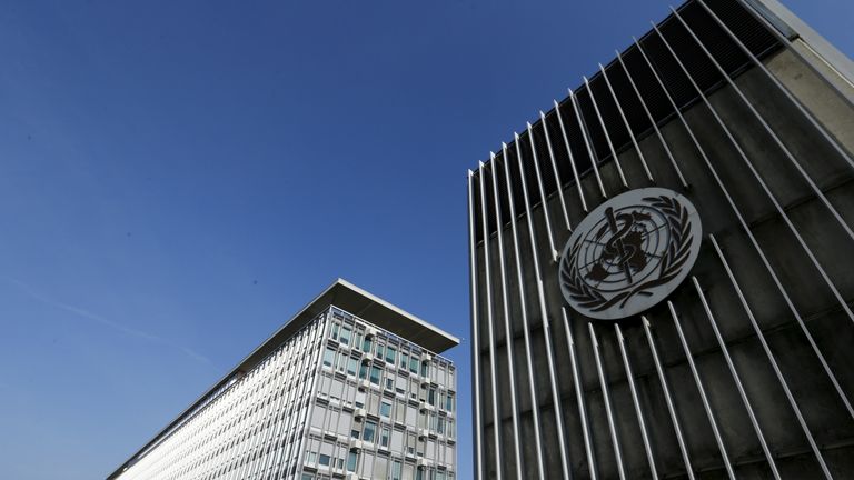 World Health Organisation headquarters in Geneva