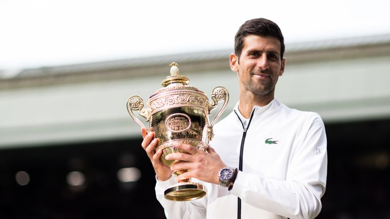 Novak Djokovic defended his Wimbledon title for the second time