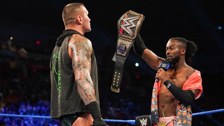 Image result for kofi kingston randy orton smackdown