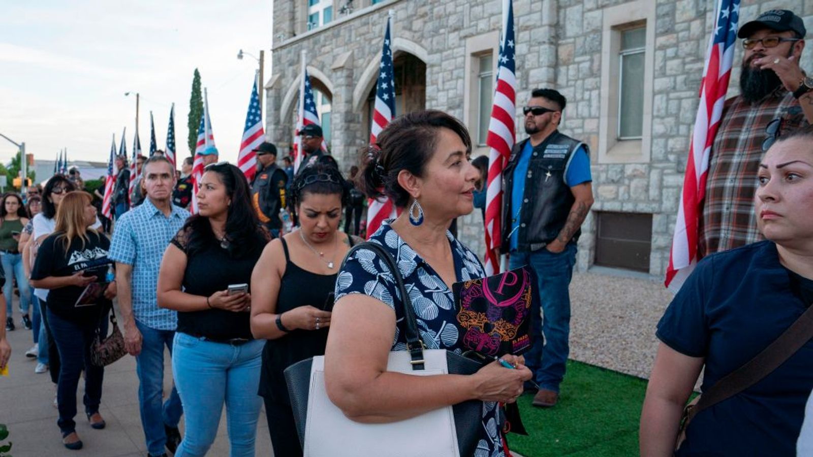 'We're all family': Hundreds honour El Paso victim after husband's ...