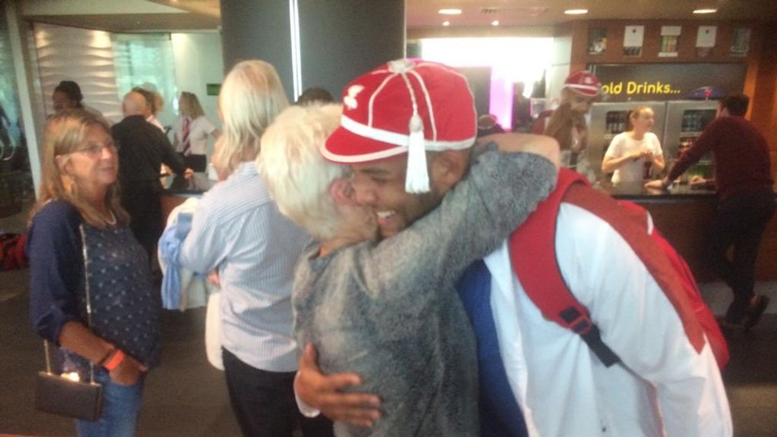 Lewis Ludlam Rugby player keeps promise to his primary school teacher