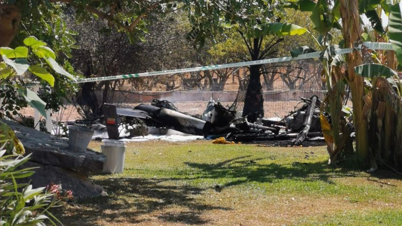 Holidaymakers among 7 dead as helicopter and small plane collide in Majorca