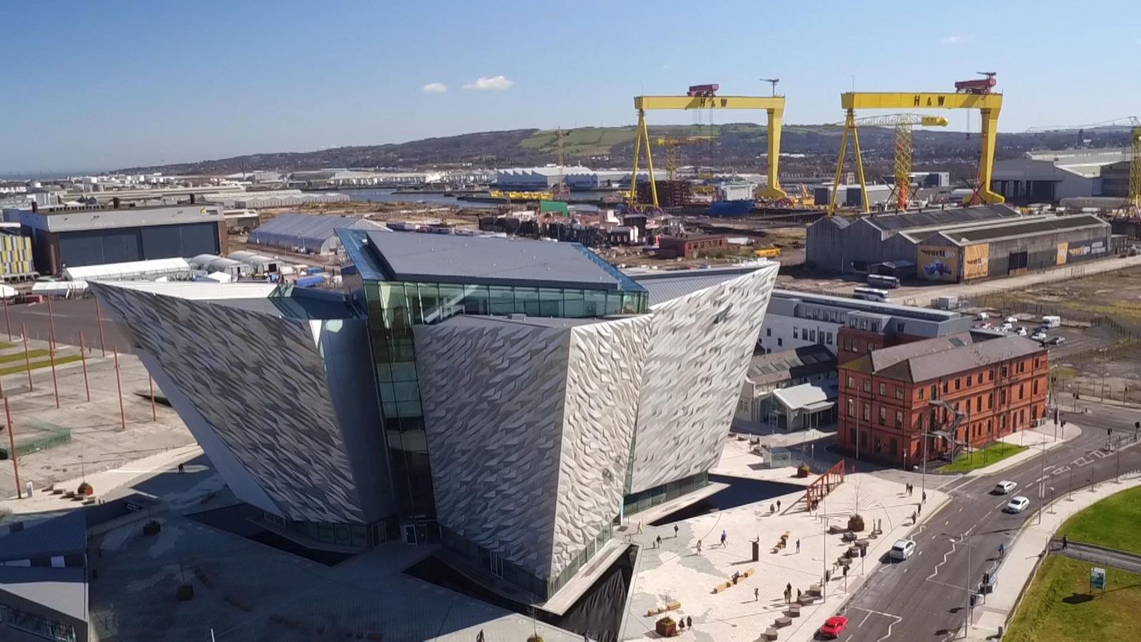 harland and wolff belfast shipyard slipways