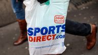 A Sports Direct bag