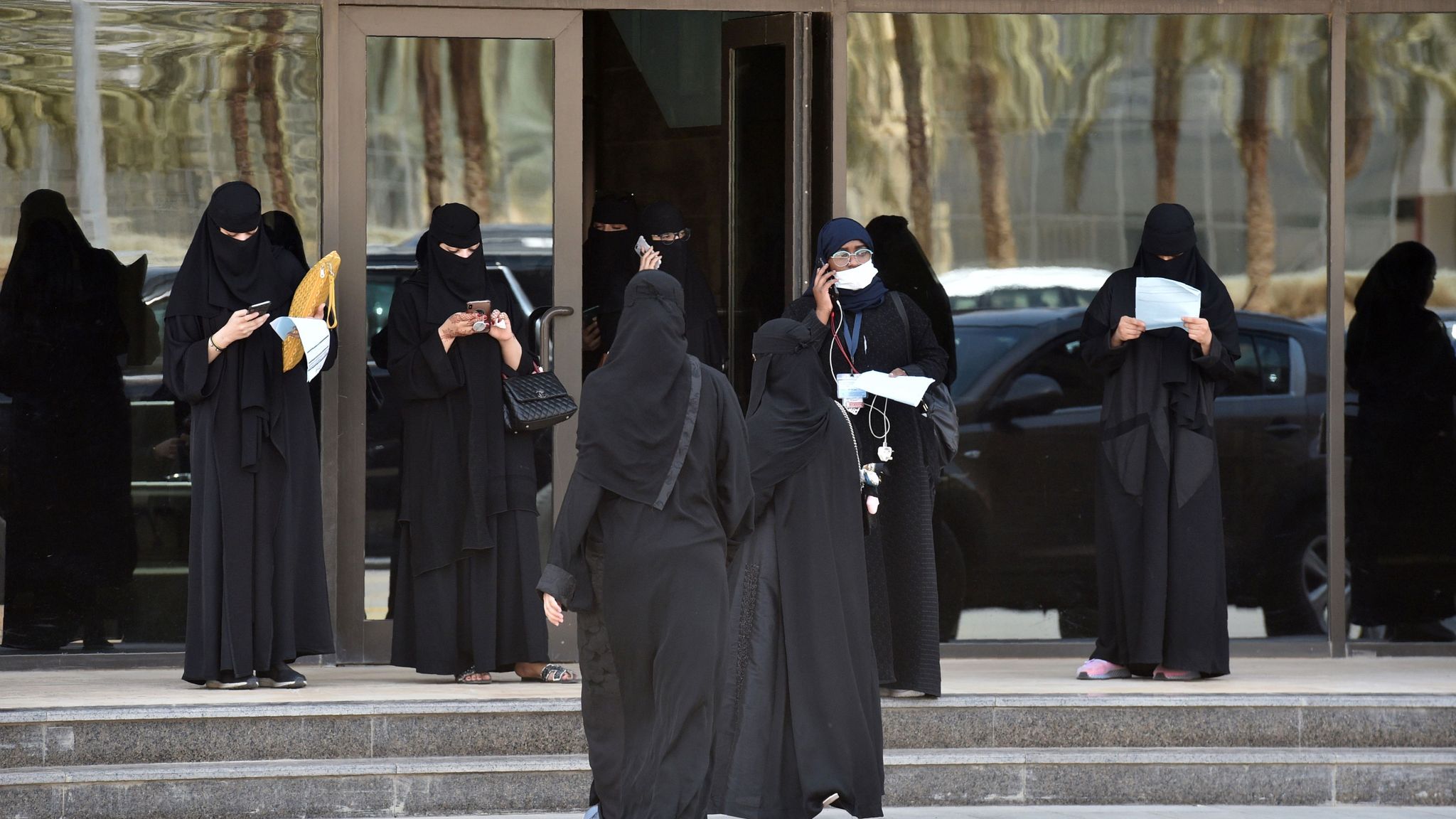 Women are now allowed to join the armed forces in Saudi Arabia. 