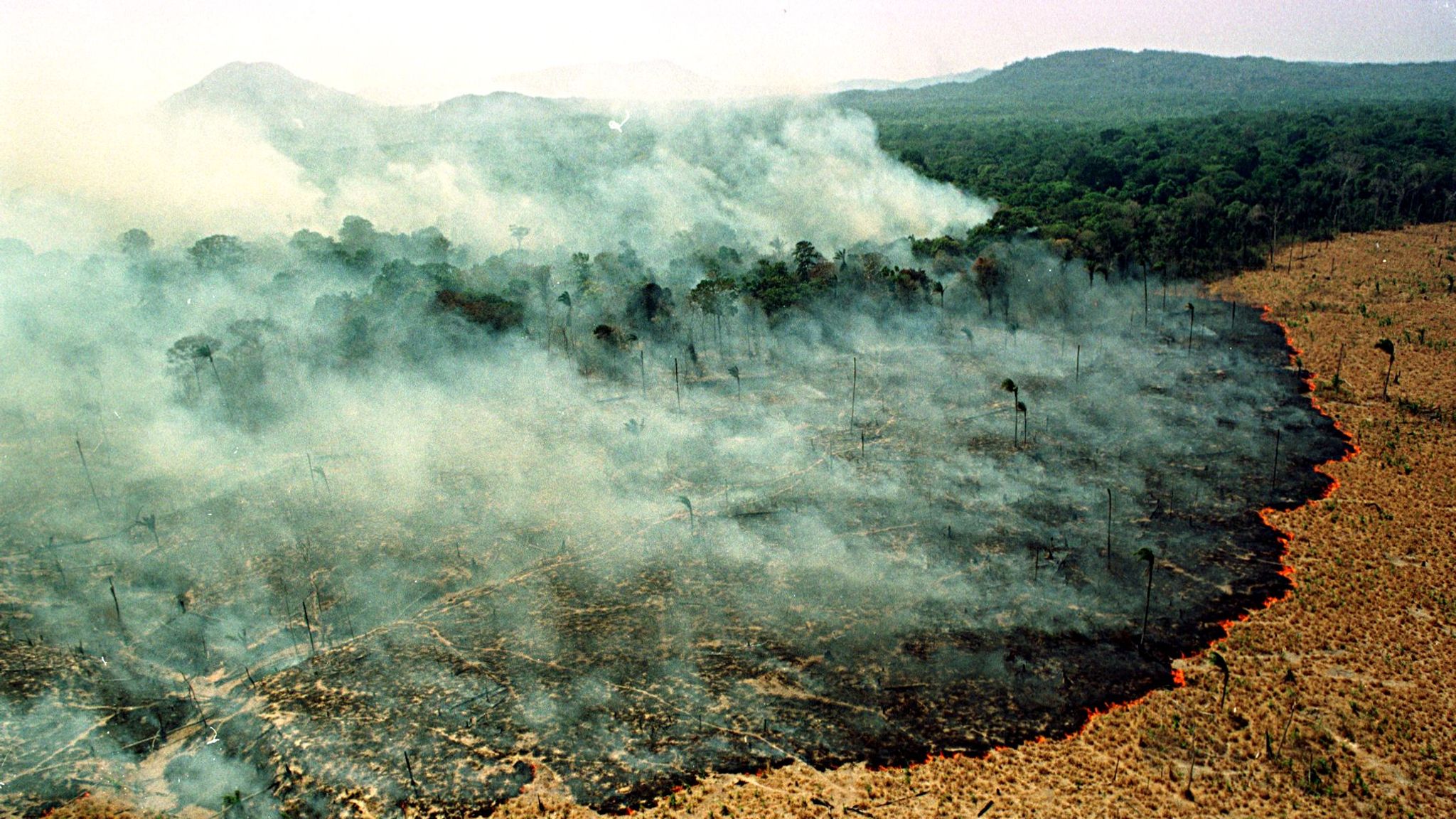 Amazon wildfires Brazil's president to send army in to tackle