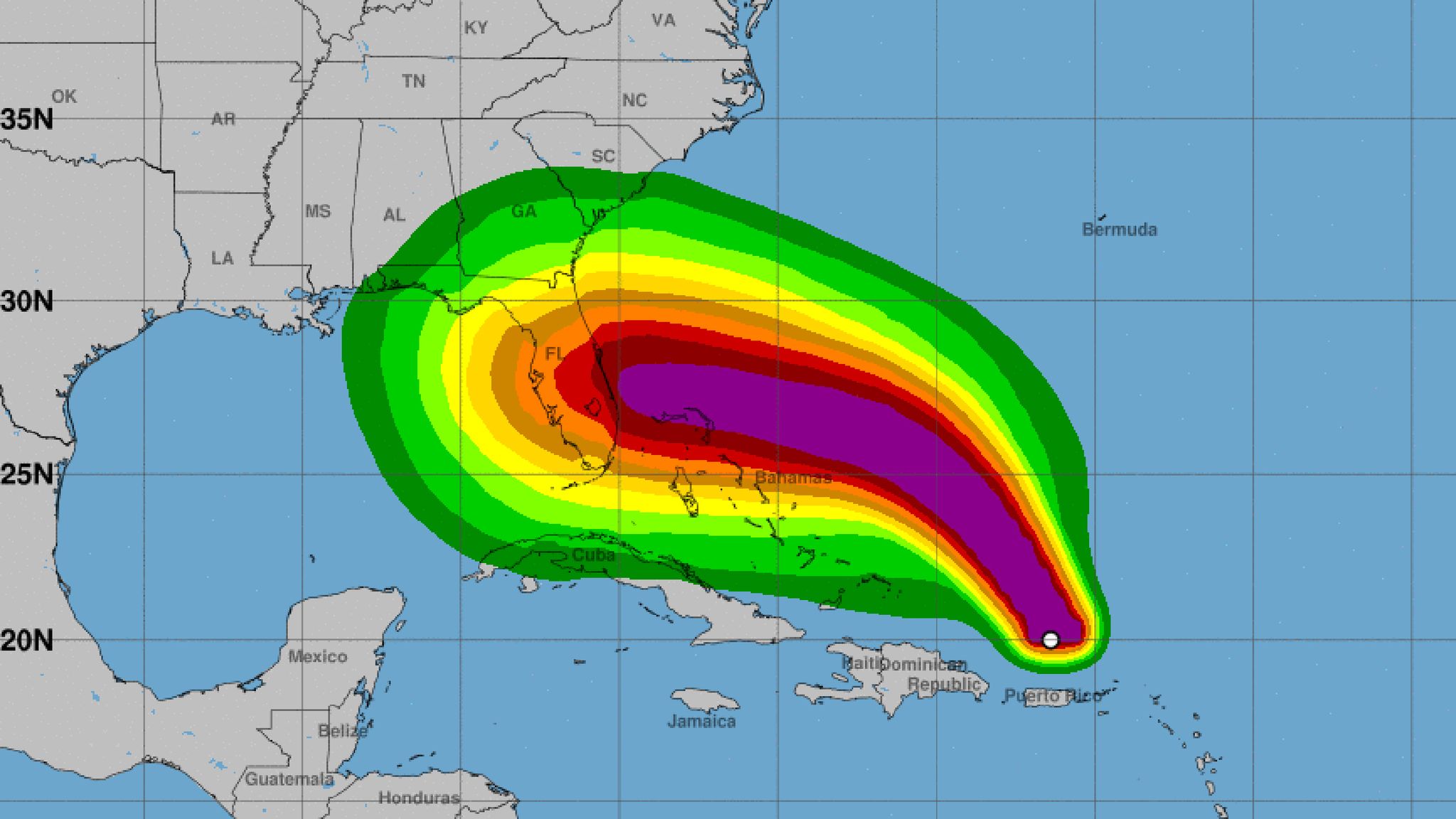 Hurricane Dorian: Florida in state of emergency as it braces for ...