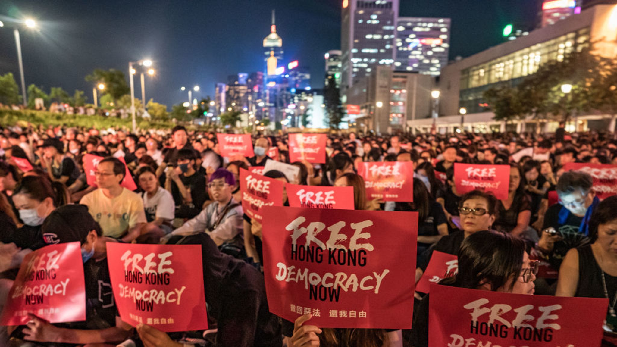Why Are People Protesting In Hong Kong World News Sky News
