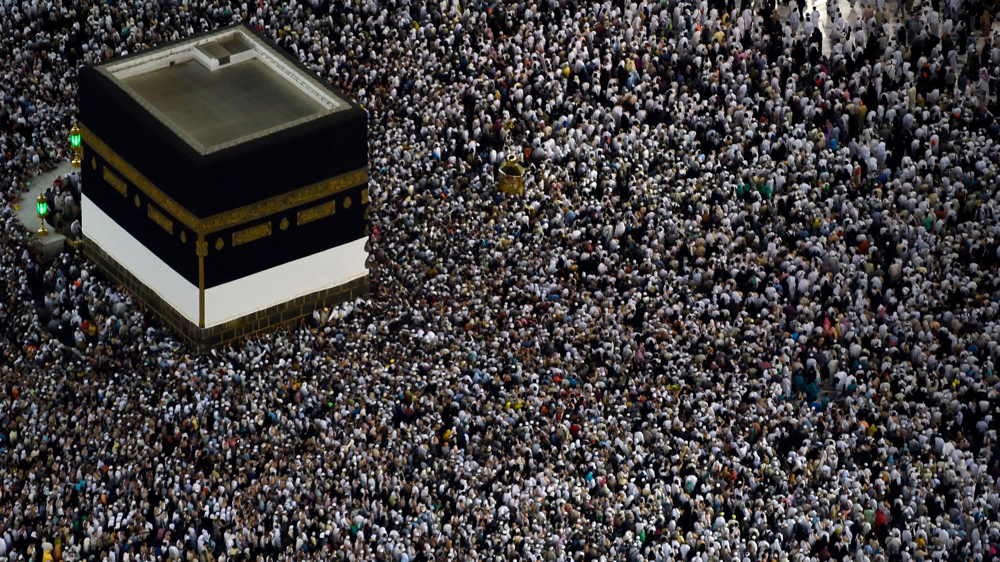 Millions Of Muslims Descend On Mecca For Hajj Pilgrimage World News   Skynews Mecca Hajj 4740815 