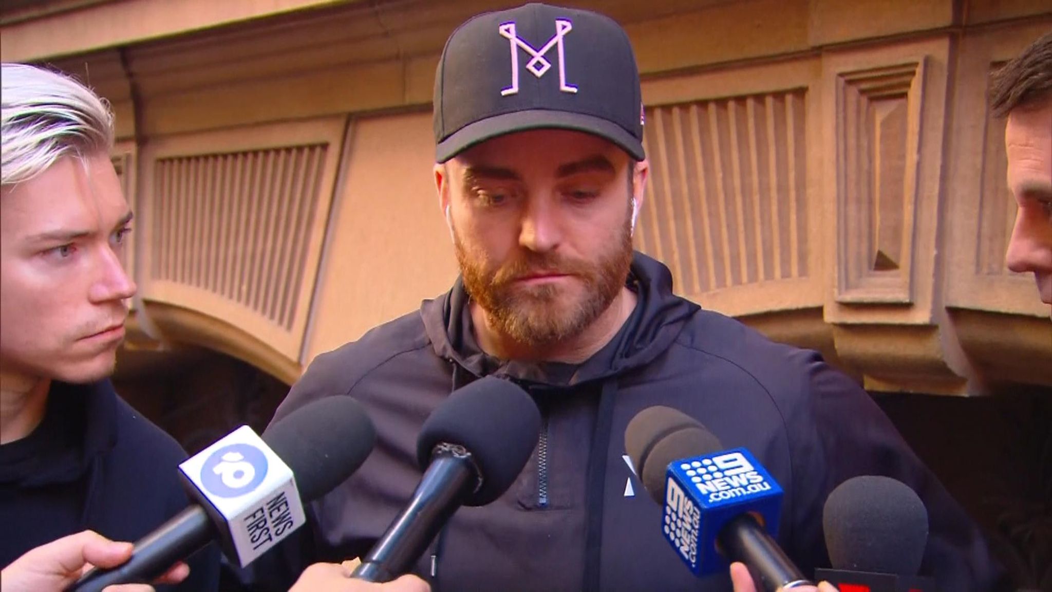 Sydney stabbing British 'heroes' pin down suspect after woman fatally