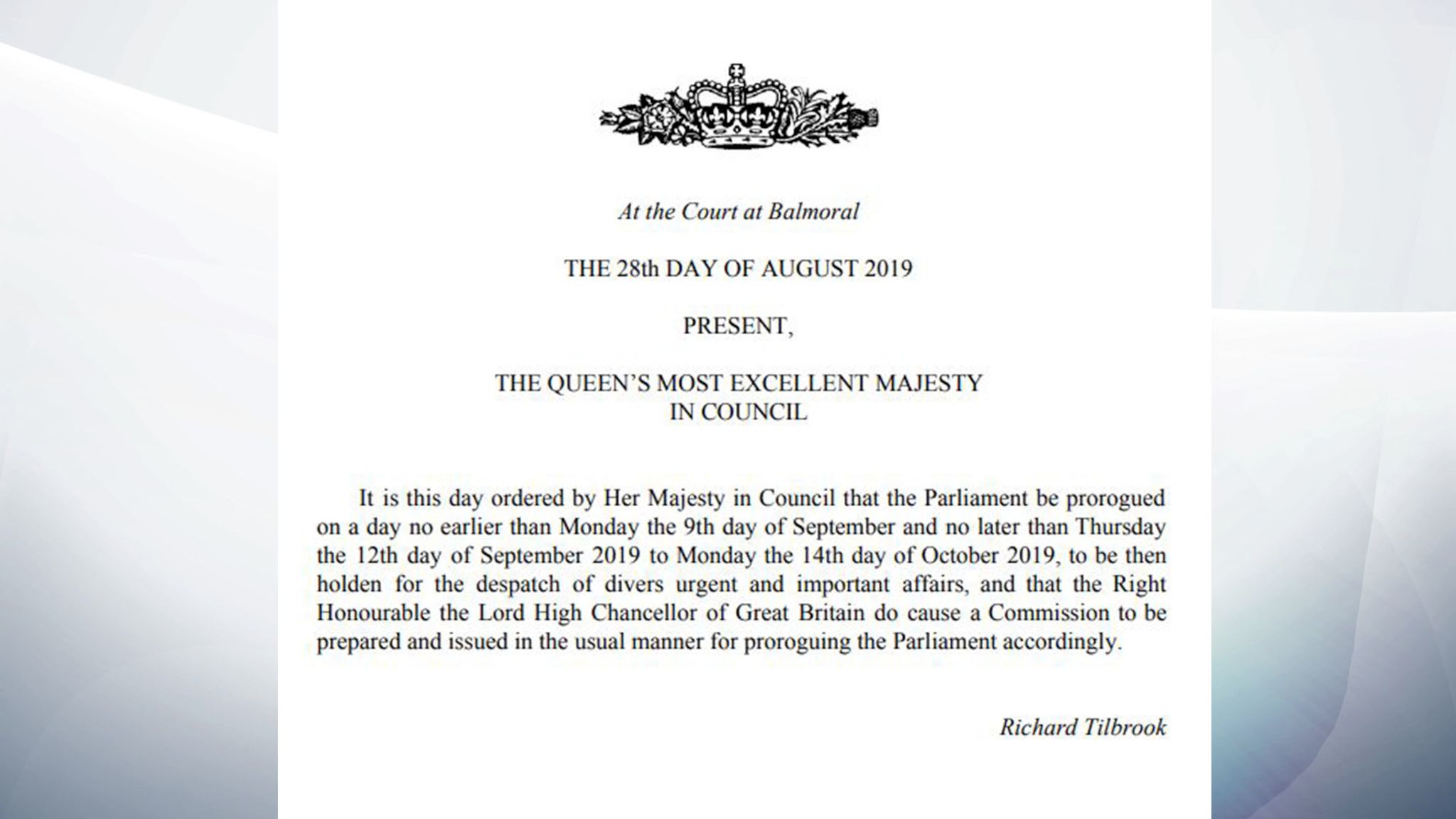 Queen Approves PM Request To Suspend Parliament - Cutting Time To Block ...