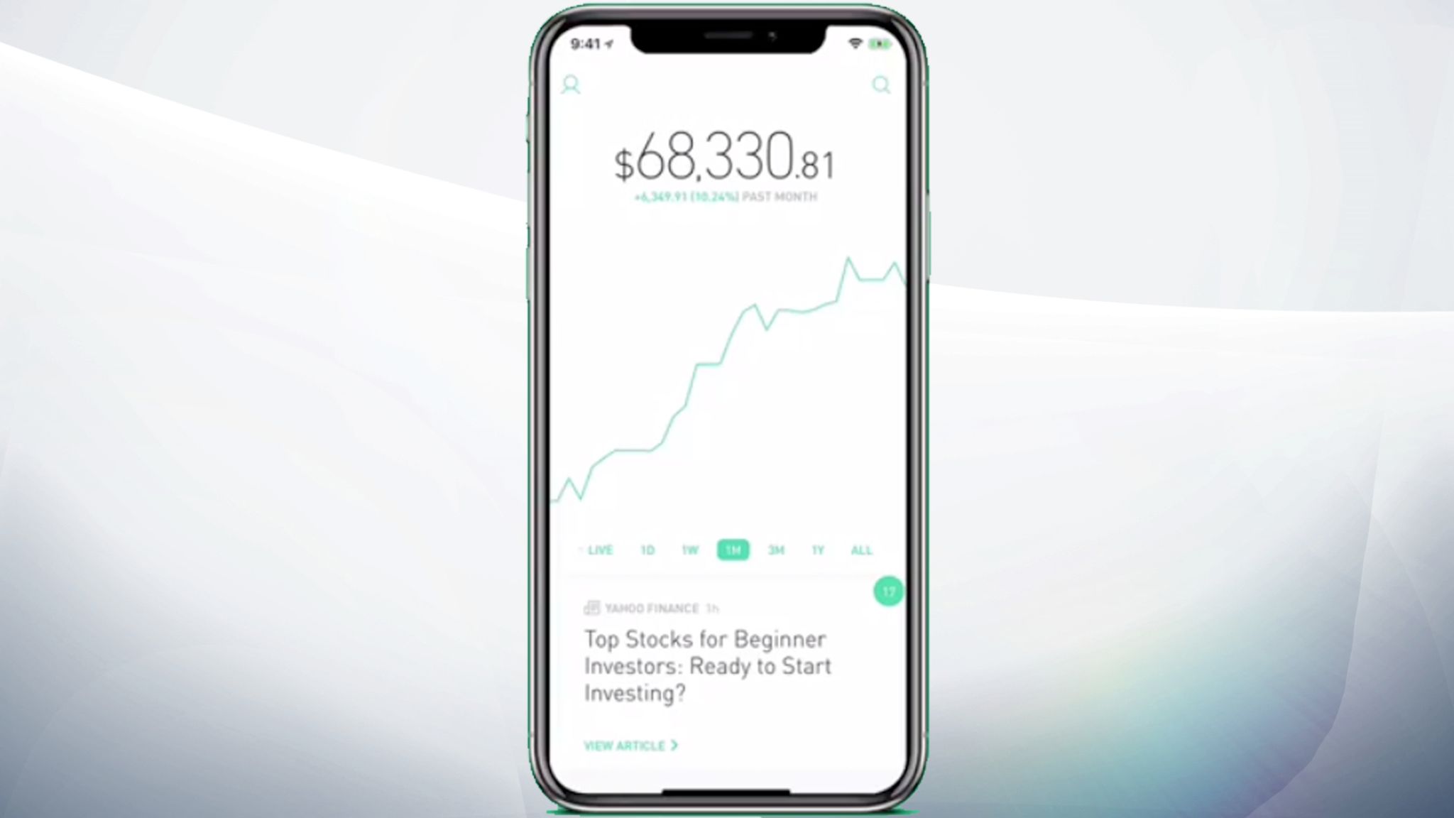 START TRADING INVESTING WITH ROBINHOOD APP FIRST STOCK IS ON US visual data 8