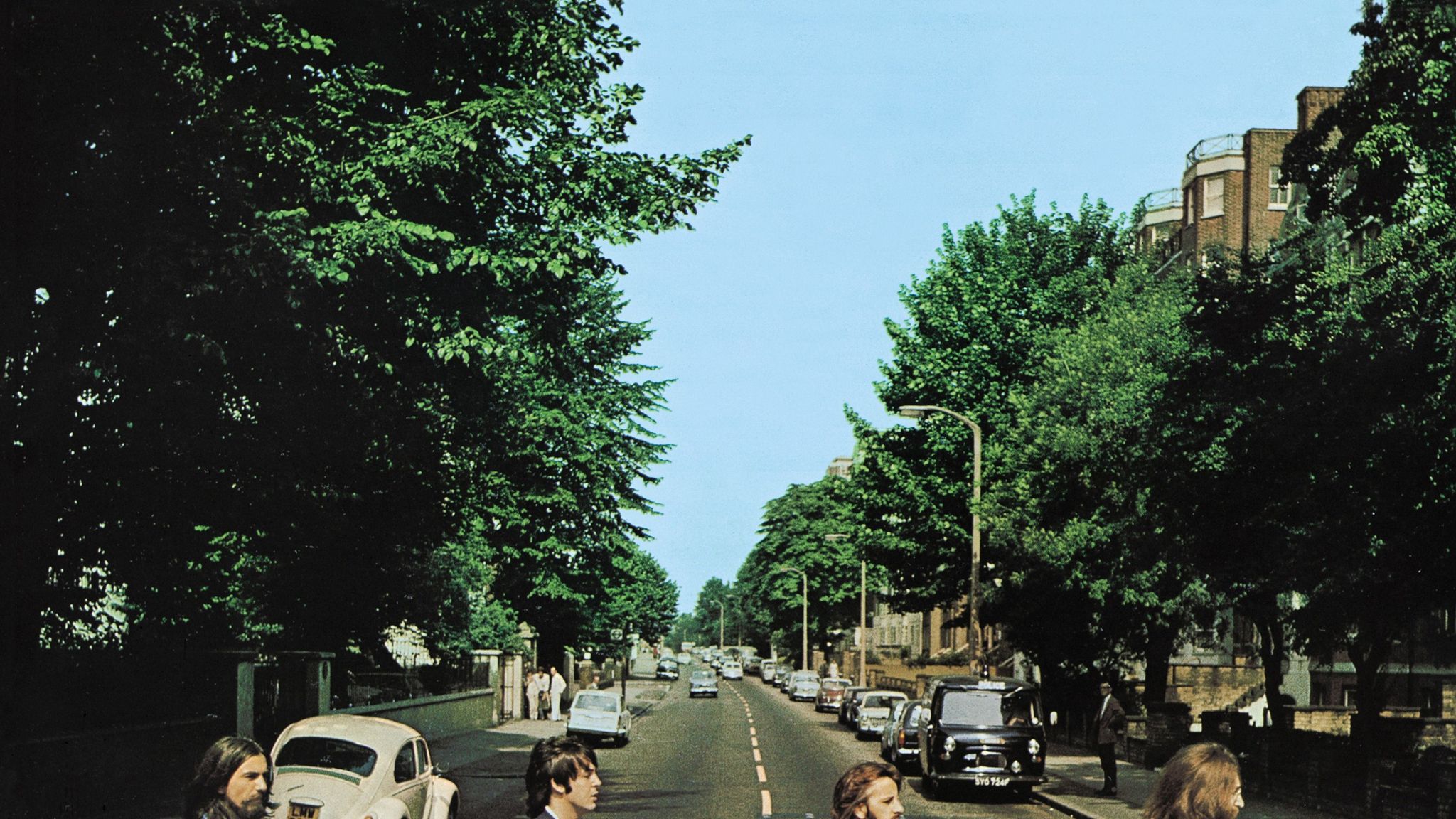 Abbey Road The Story Behind The Famous Cover Ents Arts News Sky News