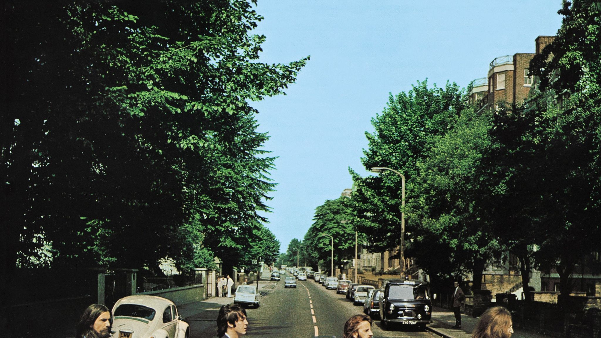 The Beatles Abbey Road Desktop Art