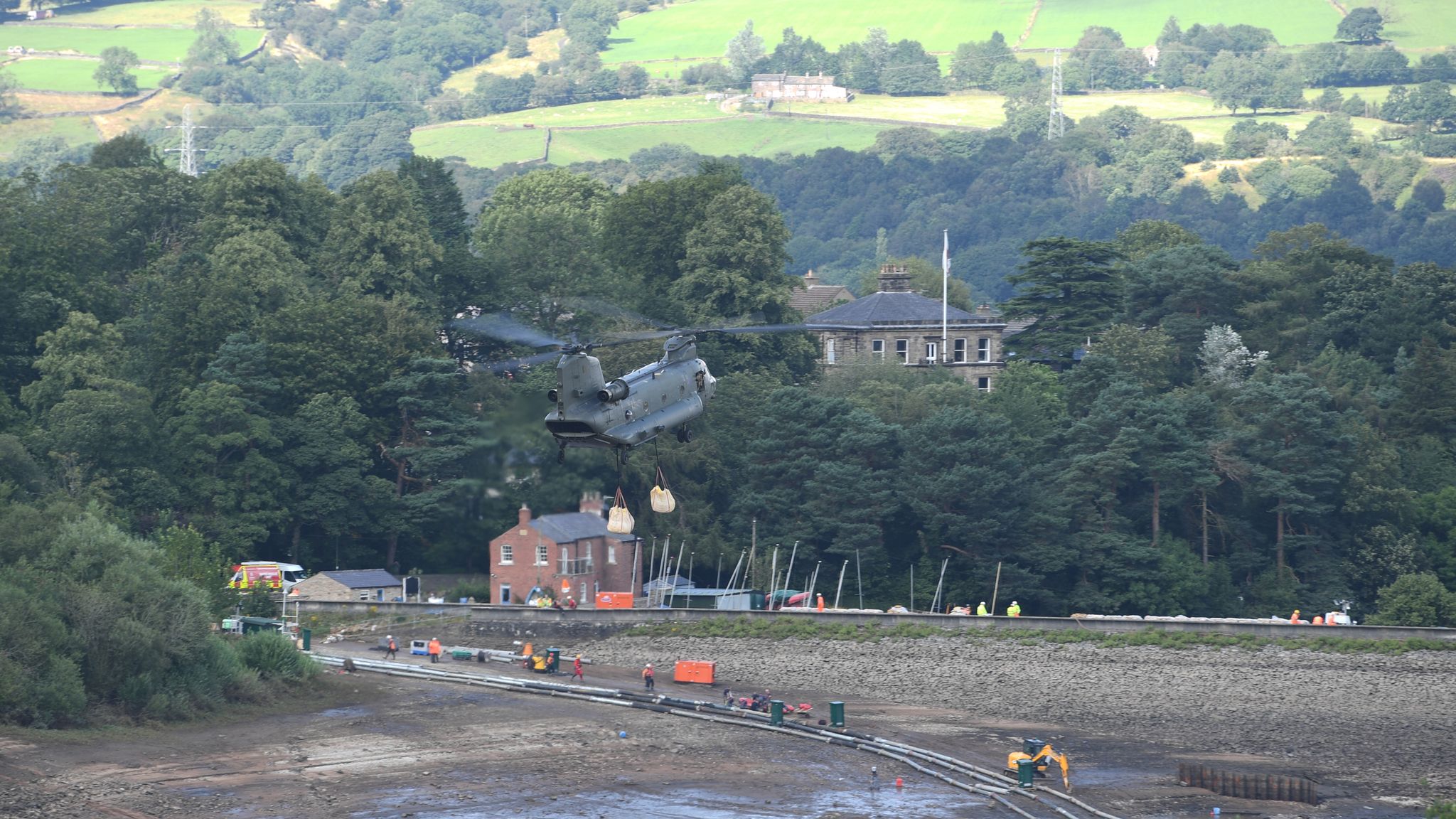 Whaley Bridge Residents To Return Home After Dam Collapse Fears Uk
