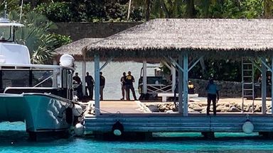 FBI agents search Epstein's private Caribbean island | US News | Sky News