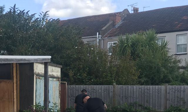 Police officer suffers severe facial injuries while detaining suspect in Bristol