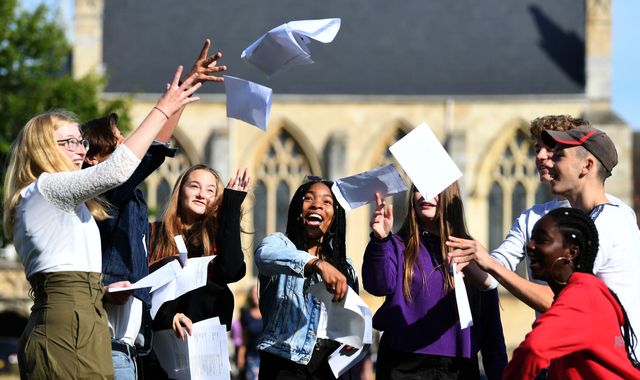 GCSE results: Proportion of pupils getting top grades in 'tougher' subjects rises