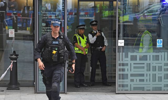 Home Office stabbing: Man charged with GBH after civil servant injured