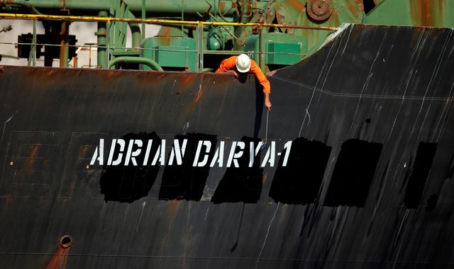 Detained oil tanker at centre of US power struggle set to depart Gibraltar tonight, says Iran
