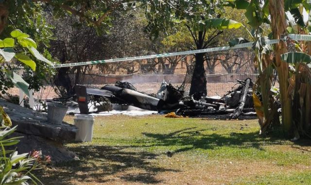 Holidaymakers among 7 dead as helicopter and small plane collide in Majorca