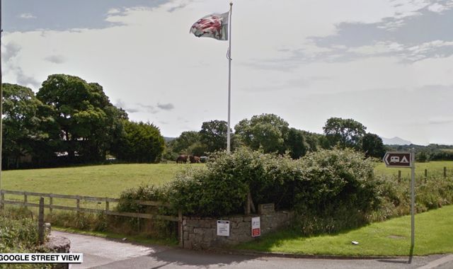 Woman critical and three others injured after car driven into tent