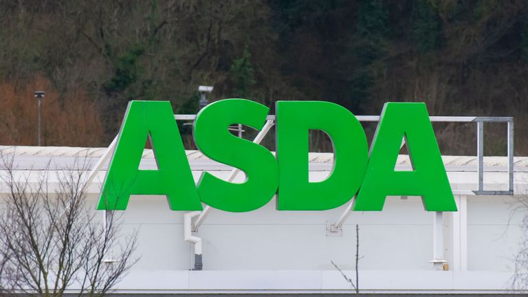 CARDIFF, UNITED KINGDOM - JANUARY 26: An ASDA sign at an ASDA store on January 26, 2019 in Cardiff, United Kingdom. (Photo by Matthew Horwood/Getty Images)