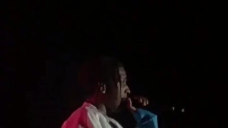 ASAP Rocky expresses relief at concert 